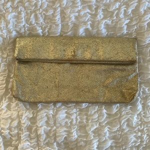 Metallic Gold Clutch